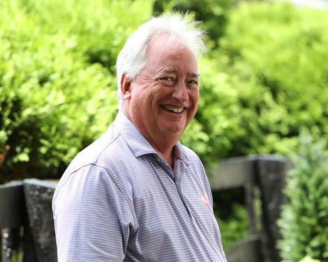 Boyd Browning at Fasig-Tipton The July/HORA sale on July 9, 2023.