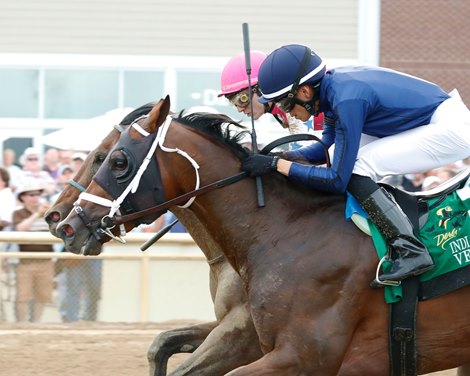 Verification of Victory in the Indiana Derby on Saturday, July 8, 2023 at Horseshoe Indianapolis