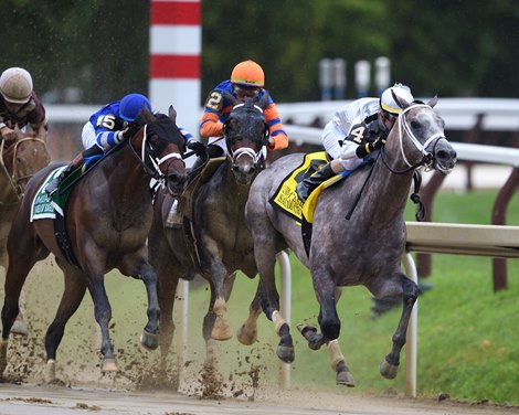 Forte wins the 2023 Jim Dandy Stakes at Saratoga