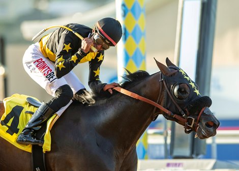 Bus Buzz and jockey Edwin Maldonado make easy work of the $175,000 Real Good Deal Stakes Friday, August 4, 2023 at Del Mar Thoroughbred, Del Mar, CA. Bus Buzz and jockey Edwin Maldonado make easy work of the $175,000 Real Good Deal Stakes Friday, August 4, 2023 at Del Mar Thoroughbred, Del Mar, CA.