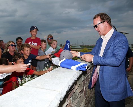 Peyton Manning - Check Presentation & Autograph Signing - IND - 080523