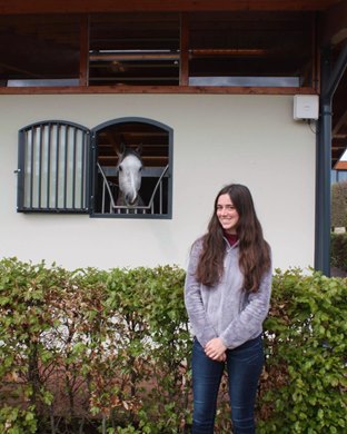 Grace Hamilton, from Bluffton, S.C., and senior with the University of Kentucky’s Equine Science and Management program, is a Gerry Dilger Equine Scholar Foundation recipient to participate in the 2024 Irish National Stud Thoroughbred Breeding Management Program.