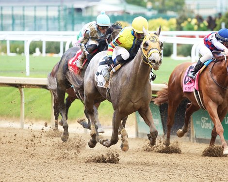 West Saratoga wins the Iroquois Stakes on Saturday, September 16, 2023 at Churchill Downs