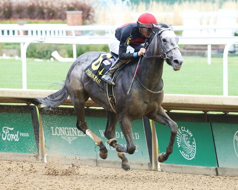 V V&#39;s Dream wins the Pocahontas Stakes on Saturday, September 16, 2023 at Churchill Downs