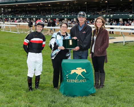 Tony Ann wins the 2023 Franklin Stakes at Keeneland Tony Ann wins the 2023 Franklin Stakes at Keeneland