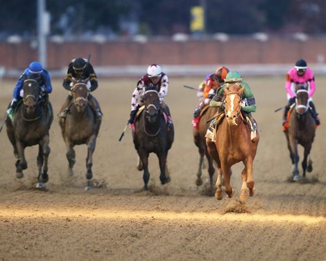Intricate wins the Golden Rod Stakes on Saturday, November 25, 2023 at Churchill Downs
