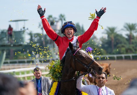 Breeders' Cup Winner Twilight Gleaming Heads Mamzelle - BloodHorse