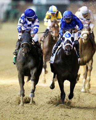 Trademark wins the Clark Stakes at Churchill Downs on November 24, 2023