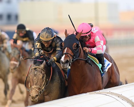 Dornoch wins the 2023 Remsen Stakes at Aqueduct