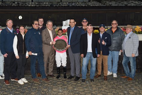 Dornoch wins the 2023 Remsen Stakes at Aqueduct