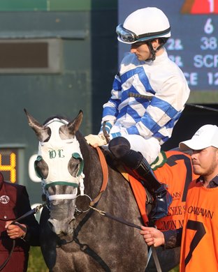 Lemon Muffin won the 2024 Honeybee Stakes at Oaklawn Park