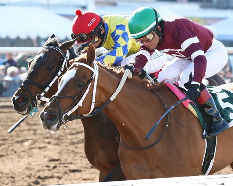 Recharge wins the Sunland Park Oaks on Sunday, February 18, 2024 at Sunland Park