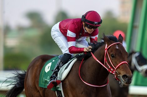 Forever Young and Sakai win the G3 Boutique Group Saudi Derby, King Abdulaziz Racecourse, Mathea Kelley-Jockey Club of Saudi Arabia, Feb. 24, 2024 Forever Young and Sakai win the G3 Boutique Group Saudi Derby, King Abdulaziz Racecourse, Mathea Kelley-Jockey Club of Saudi Arabia, Feb. 24, 2024