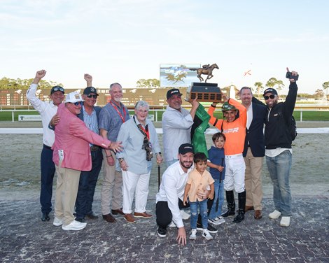 No More Time wins the Sam F. Davis Stakes on Saturday, February 10, 2024 at Tampa Bay Downs