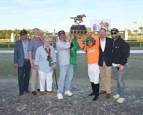 No More Time won the Sam F. Davis Stakes on Saturday, February 10, 2024 at Tampa Bay Downs