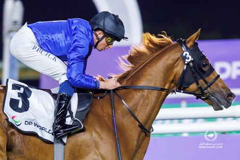 Ruling Dynasty wins the 2024 Vazirabad Handicap at Meydan Racecourse