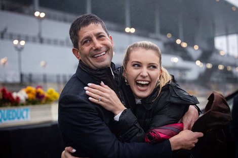 Deterministic wins the 2024 Gotham Stakes at Aqueduct