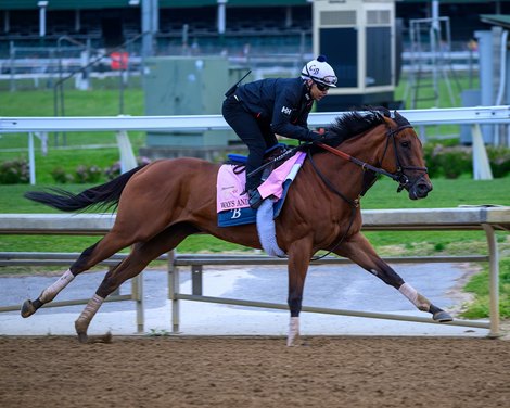 Ways and Means Morning training at Churchill Downs on April 26, 2024. .