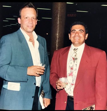 Gary Gullo (left) with Dominic Galluscio.