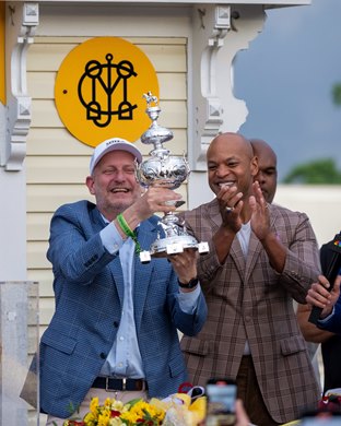 Seize the Grey with Jaime A. Torres wins the Preakness (G1) at Pimlico in Baltimore, MD, on May 18, 2024.