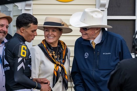 Seize the Grey ridden by Jaime A. Torres wins the Preakness (G1) at Pimlico in Baltimore, MD, on May 18, 2024.