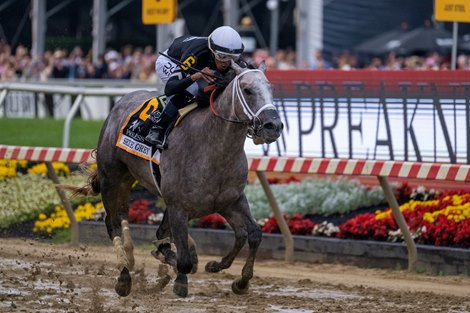 Seize the Grey with Jaime A. Torres wins the Preakness (G1) at Pimlico in Baltimore, MD, on May 18, 2024.