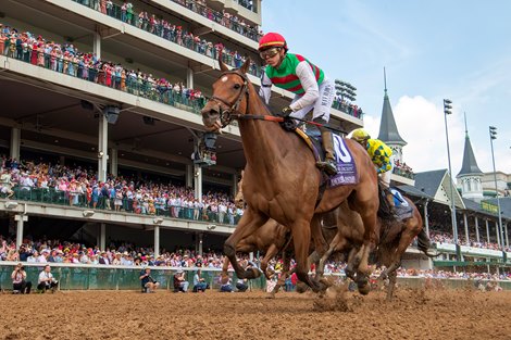 Vahva and Irad Ortiz Jr. win the Derby City Distaff S. presented by Kendall-Jackson Winery (Grade I) Churchill Downs, Louisville, KY, May 4, 2024, Mathea Kelley Vahva and Irad Ortiz Jr. win the Derby City Distaff S. presented by Kendall-Jackson Winery (Grade I) Churchill Downs, Louisville, KY, May 4, 2024, Mathea Kelley