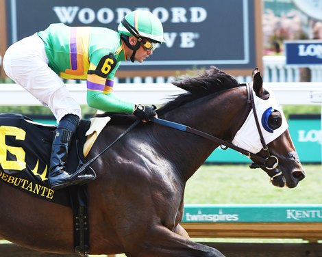 Vodka With a Twist wins the Debutante Stakes on Sunday, June 30, 2024 at Churchill Downs