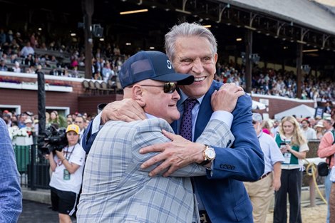 Dornoch wins the Belmont Stakes on Saturday, June 8, 2024 at Saratoga