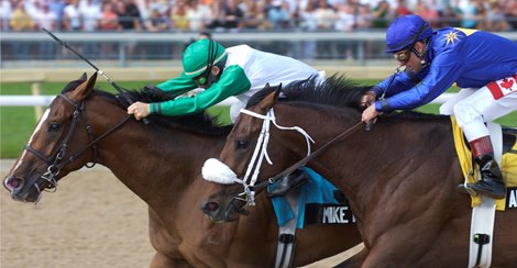 Emma-Jayne Wilson wins the 2007 Queen's Plate with Mike Fox