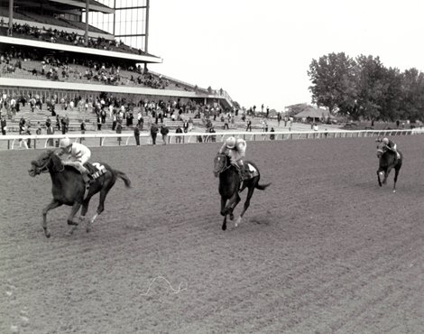 Truth of It All wins the 1992 Grey Stakes at Woodbine