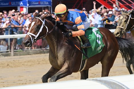 Uncaged, Maiden Win, Saratoga Race Course, August 3 2024