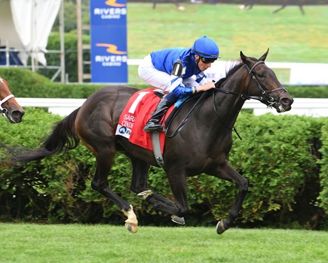 Cinderella&#39;s Dream wins the 2024 Saratoga Oaks Invitational Stakes at Saratoga Race Course