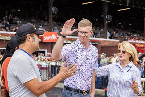 Big Blue Line, AOC, William Walden, Saratoga Race Course, August 23 2024