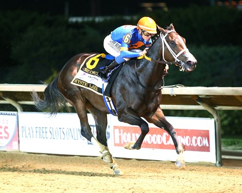 Mystic Lake wins the 2024 Charles Town Oaks at Charles Town