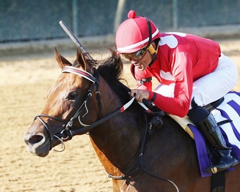 Jonathan's Way wins the 2024 Iroquois Stakes at Churchill Downs