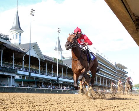 Jonathan's Way wins the 2024 Iroquois Stakes at Churchill Downs