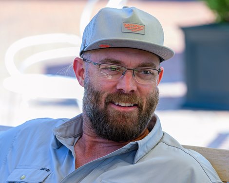 Jayson Werth with Icon Racing at the Keeneland September sale near Lexington, Ky., on Sept. 15, 2024.