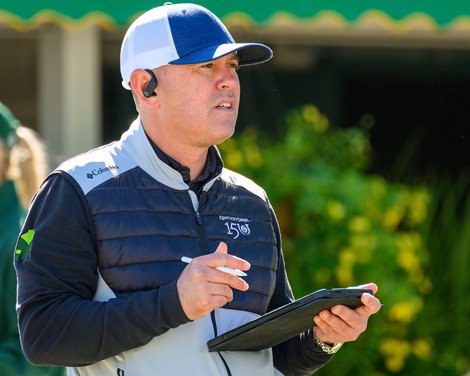 Chad Brown<br><br />
Scenes from the Keeneland September sale near Lexington, Ky., on Sept. 7, 2024.