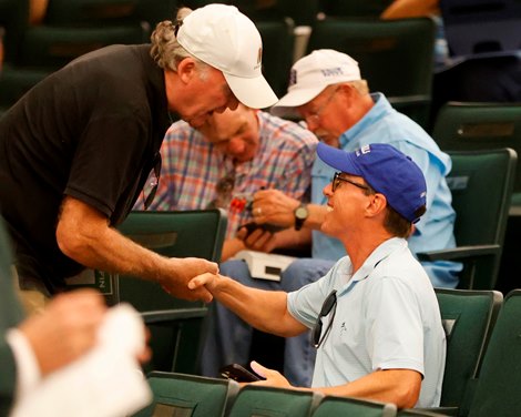 Hip 1637, Jim Fitzgerald, consignor, Case Clay buyer, 2024 Keeneland September Sale