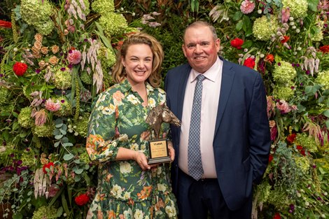 Tannis Primm with NTRA presented Frank Taylor with Stable Recovery the Dr. J. David Richardson Service Award</p>

<p>TOBA Awards TOBA Awards at Fasig-Tipton on, Saturday Sept. 7, 2024  in Lexington, Ky. Photo by Mark Mahan Mahan Multimedia