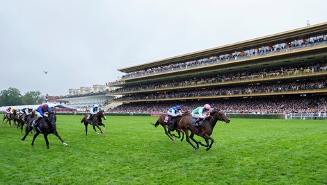 Bluestocking (Rossa Ryan) wins the Arc<br>
Longchamp 6.10.24 Pic: Edward Whitaker