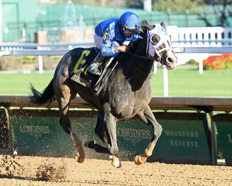 Good Cheer wins the 2024 Rags to Riches Stakes at Churchill Downs