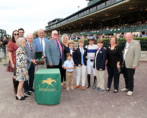 Echo Sound wins the 2024 Myrtlewood Stakes at Keeneland Echo Sound wins the 2024 Myrtlewood Stakes at Keeneland