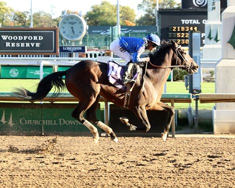 Sovereignty wins the 2024 Street Sense Stakes at Churchill Downs