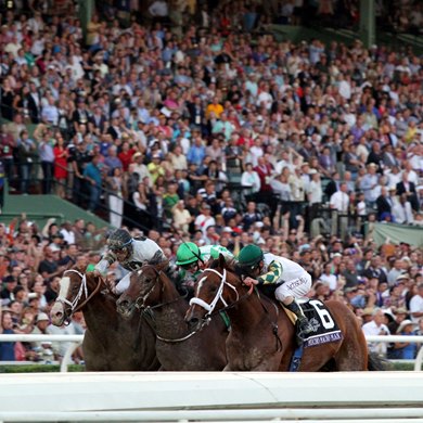 Mucho Macho Man wins the 2013 Breeders&#39; Cup Classic