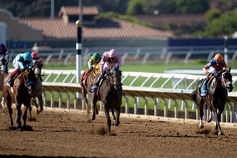 Sierra Leone with Flavien Prat wins the Breeders’ Cup Classic (G1) at Del Mar Racetrack in Del Mar, CA on November 2, 2024.