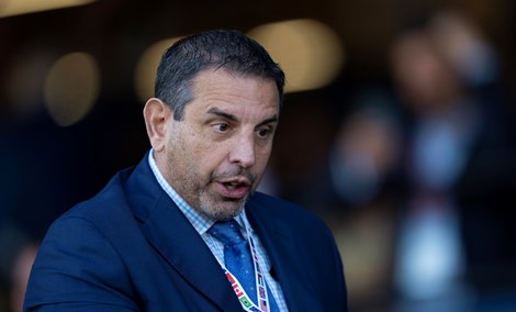 Mike Repole<br>
Del Mar 1.11.24 Pic: Edward Whitaker