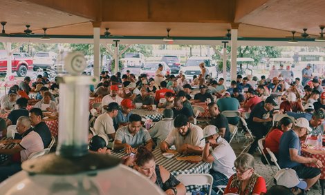 Bingo Night in Marylou Whitney Pavilion in Saratoga