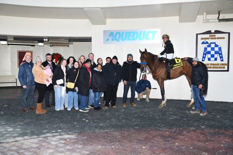 Cyclone State wins the 2025 Jerome Stakes at Aqueduct Racetrack